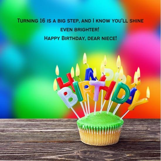 125 sweet 16 birthday wishes for niece heartfelt messages greetings 657194db91f80