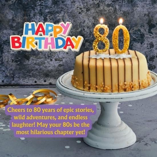 fantastic funny 80th birthday wishes greetings 657194eee17eb